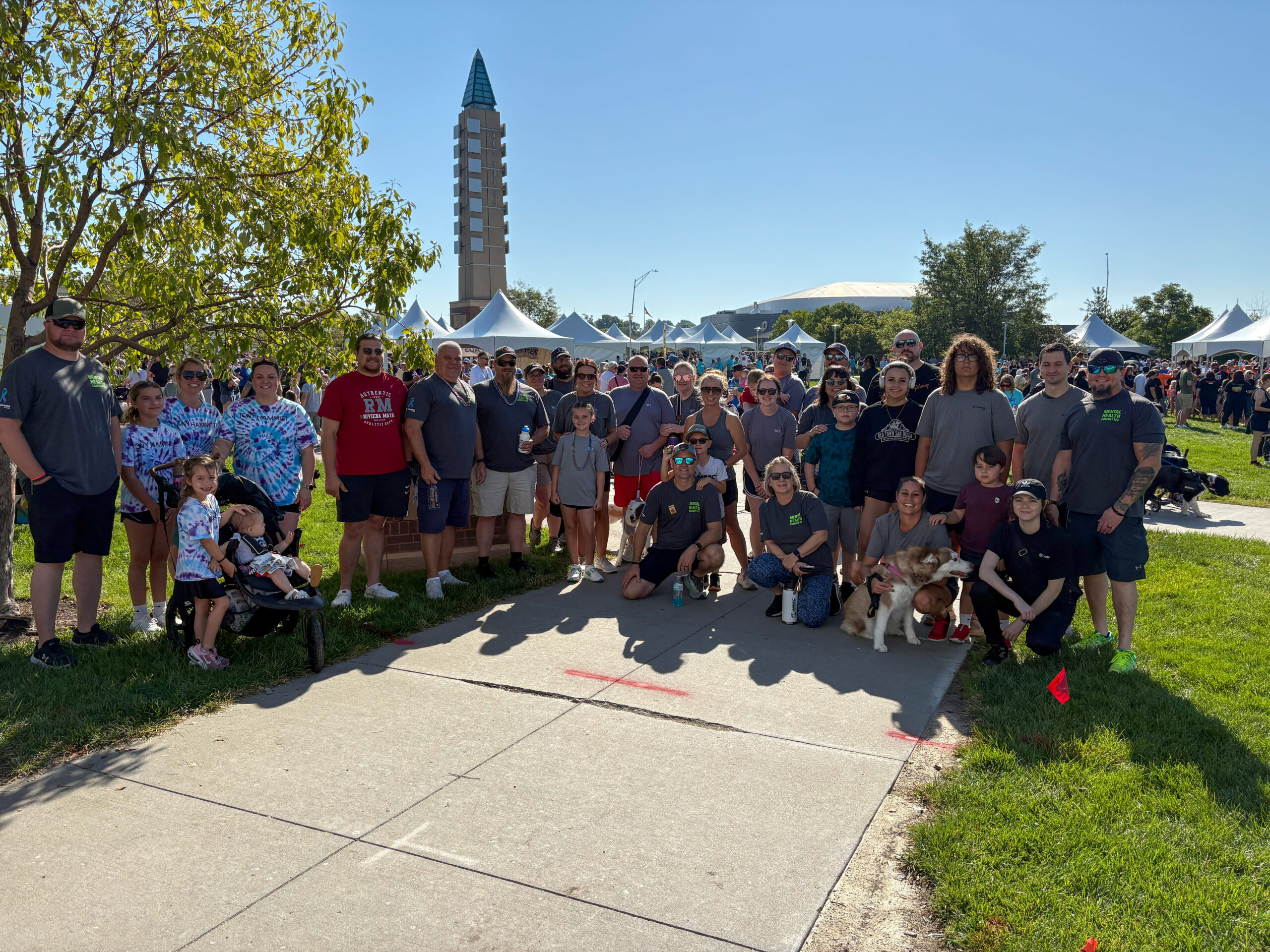 Teams Participate in Suicide Prevention Walks